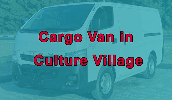 Cargo Van Rental in Culture Village