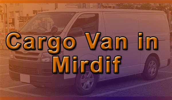  Delivery, Cargo Van Rental in Mirdif 